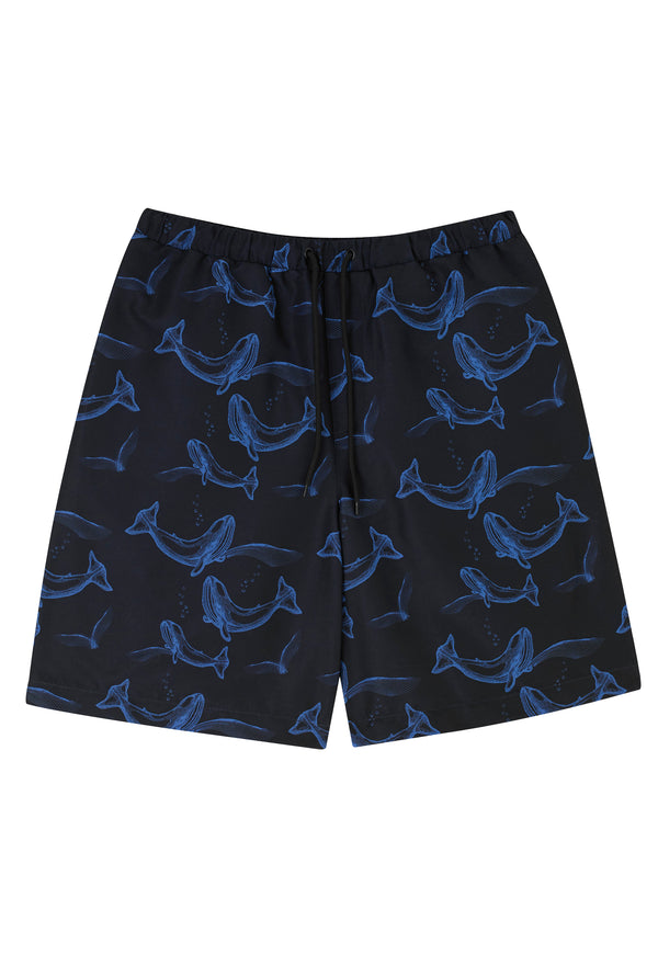 Men's Swim Shorts Whales – THEIR NIBS