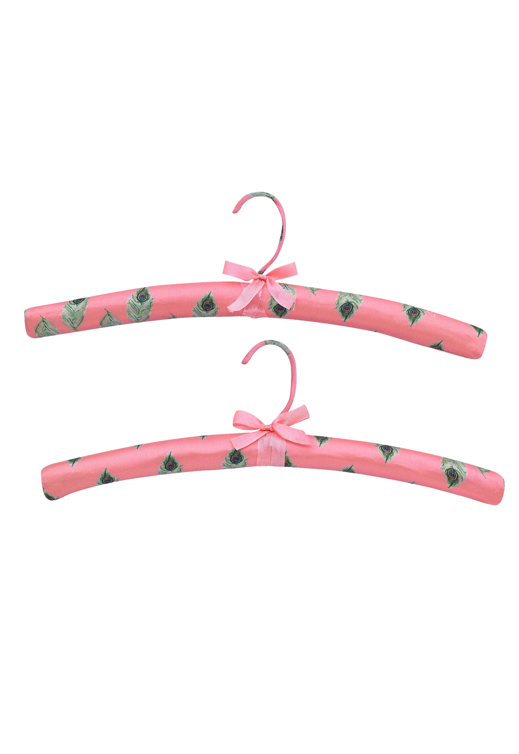 Padded Hanger Pink Peacock – THEIR NIBS